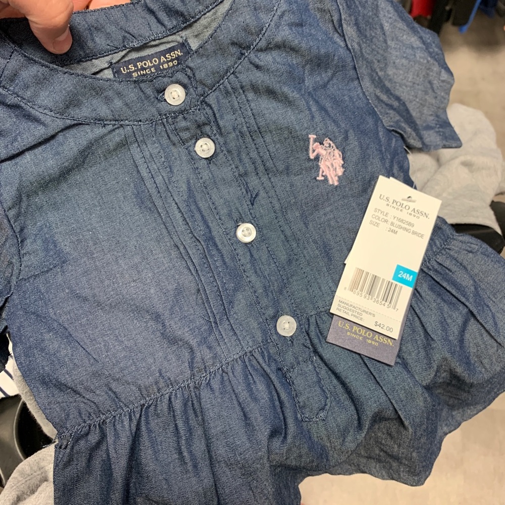NEW! US Polo Assn Girls dress